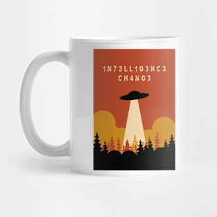 Retro Alien Intelligence Mug